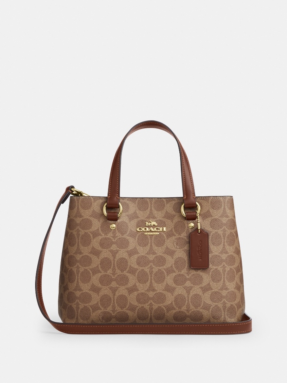Coach Outlet Station Carryall Bag In Signature Canvas